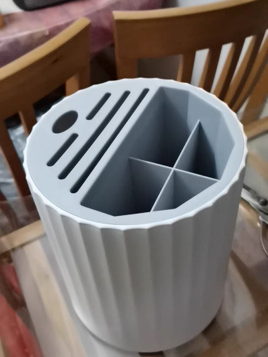 entegre bıçak ve çatal standı