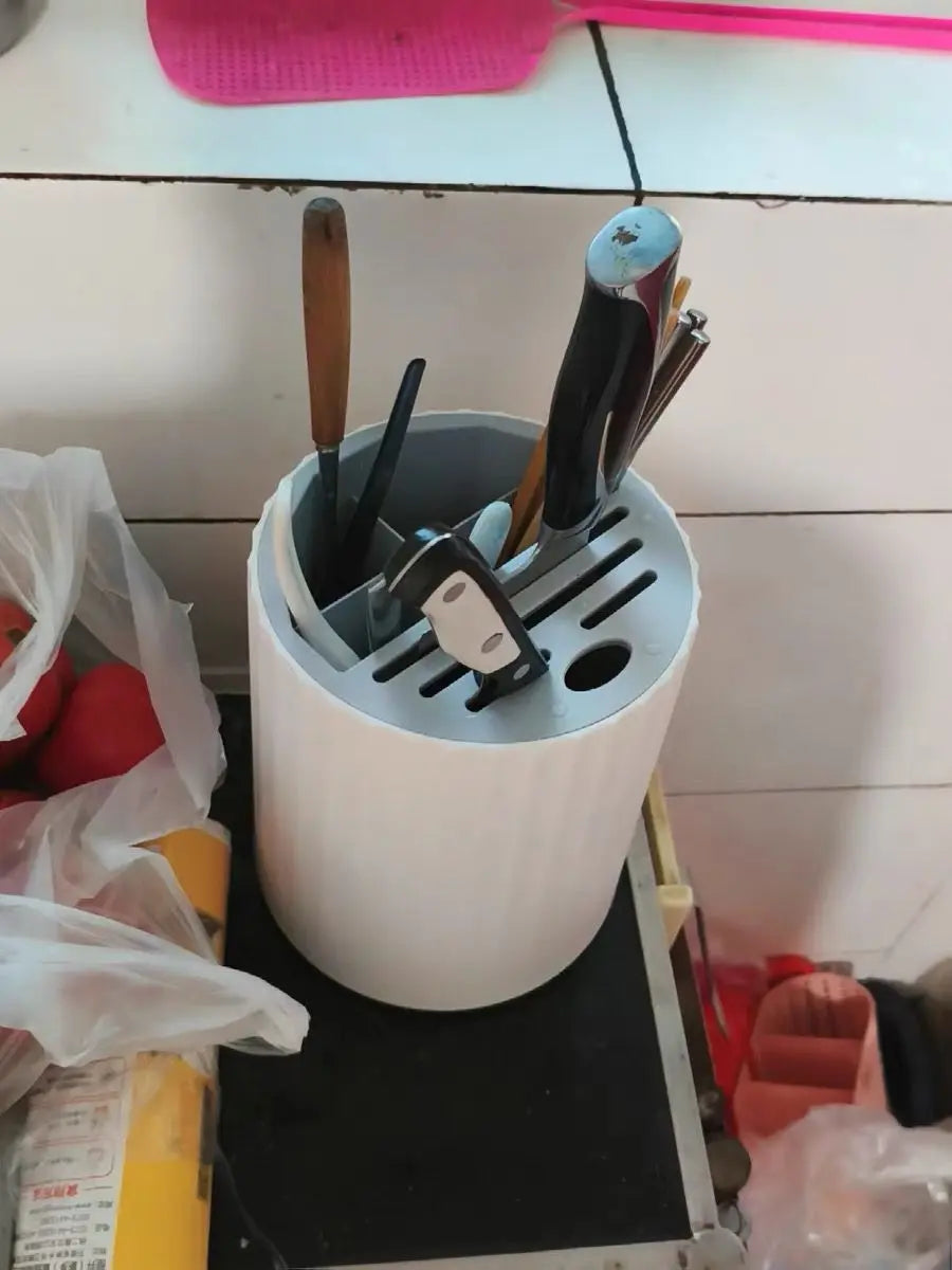 tezgah üstü bıçak standı